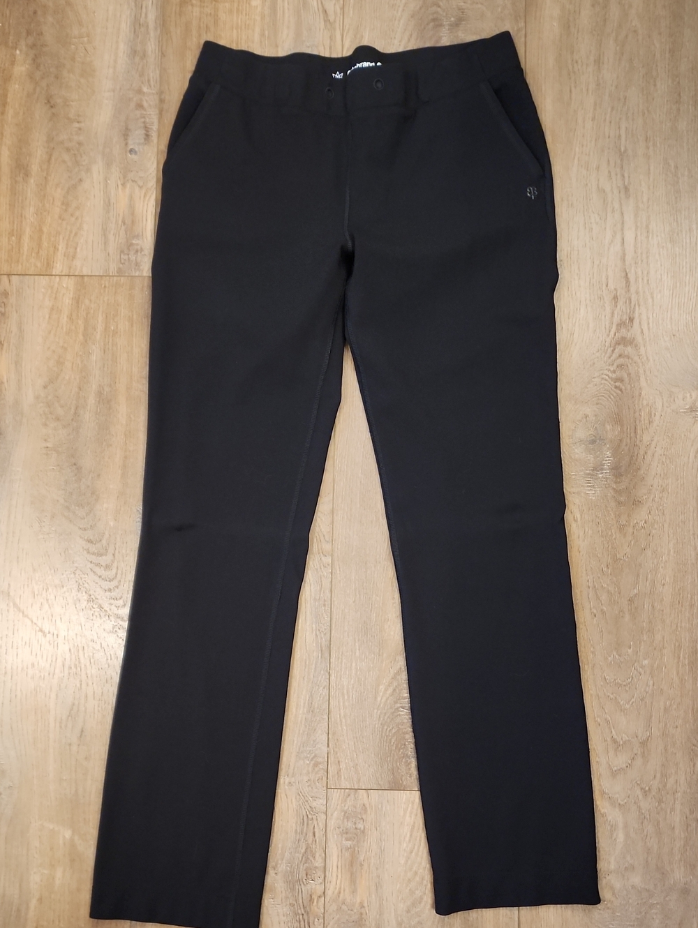 Betabrand DPYP Dress Pant Yoga Pant Pointe Knit Pants Black Pull On size XL Tall